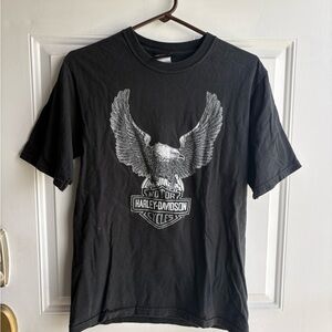 Vintage Harley-Davidson Black Graphic T-Shirt